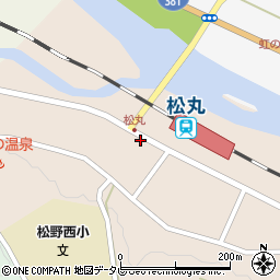 エディオン松野店周辺の地図