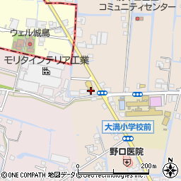 福岡県三潴郡大木町前牟田708周辺の地図
