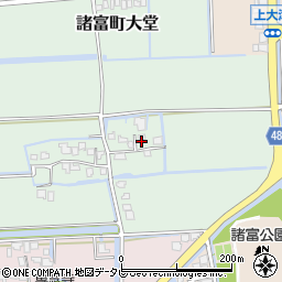 佐賀県佐賀市諸富町大字大堂1142-3周辺の地図