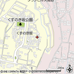 大分県大分市猪野8-8周辺の地図