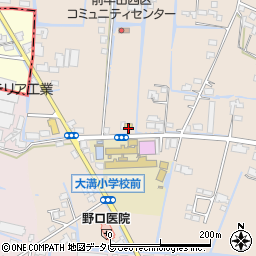 福岡県三潴郡大木町前牟田644周辺の地図