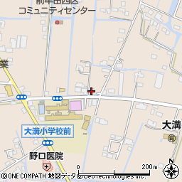 福岡県三潴郡大木町前牟田591周辺の地図