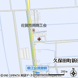 佐賀県佐賀市久保田町大字新田1403周辺の地図