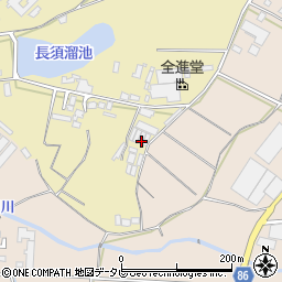 福岡県筑後市熊野102周辺の地図