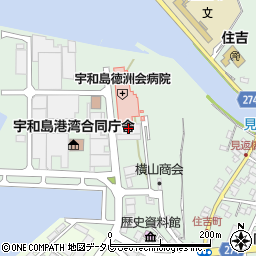 南豫通運周辺の地図