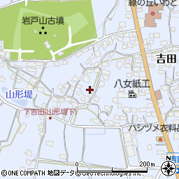 福岡県八女市吉田1465周辺の地図