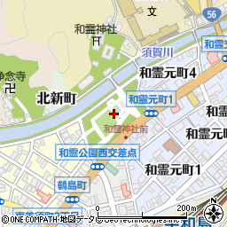 〒798-0014 愛媛県宇和島市和霊公園の地図