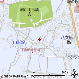 福岡県八女市吉田1451周辺の地図