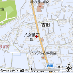 福岡県八女市吉田1753周辺の地図
