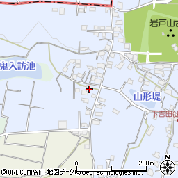 福岡県八女市吉田1326周辺の地図