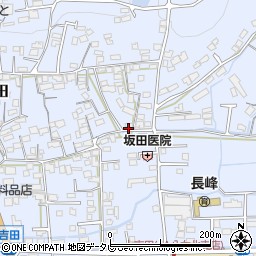福岡県八女市吉田1863周辺の地図