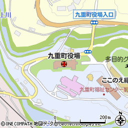 大分県九重町（玖珠郡）周辺の地図