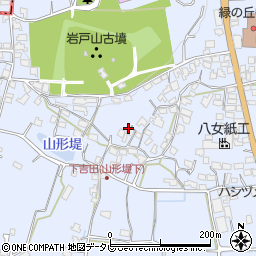 福岡県八女市吉田1451-6周辺の地図