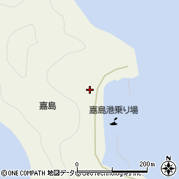 愛媛県宇和島市戸島3895周辺の地図