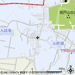 福岡県八女市吉田1328周辺の地図