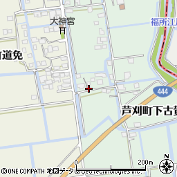 佐賀県小城市芦刈町下古賀265周辺の地図