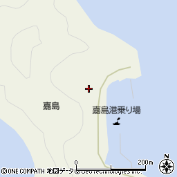 愛媛県宇和島市戸島3894周辺の地図