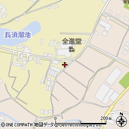 福岡県筑後市熊野102-24周辺の地図