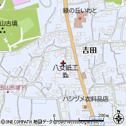 福岡県八女市吉田1516周辺の地図