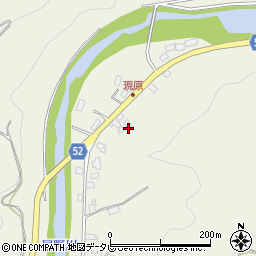 福岡県八女市長野278周辺の地図