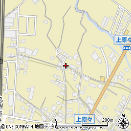 福岡県筑後市熊野1395-4周辺の地図