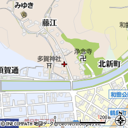 愛媛県宇和島市藤江1348周辺の地図