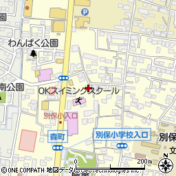 プレジール篠田周辺の地図