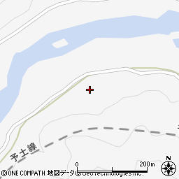 高知県四万十市西土佐半家1237周辺の地図