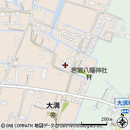 福岡県三潴郡大木町前牟田823周辺の地図