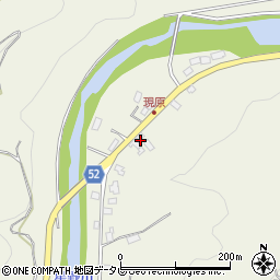 福岡県八女市長野278-2周辺の地図