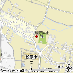 熊野公民館周辺の地図