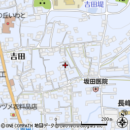 福岡県八女市吉田1835周辺の地図