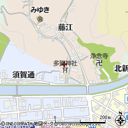 愛媛県宇和島市藤江97周辺の地図