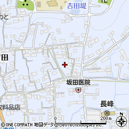福岡県八女市吉田1869周辺の地図