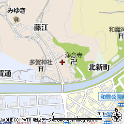 愛媛県宇和島市藤江1361周辺の地図