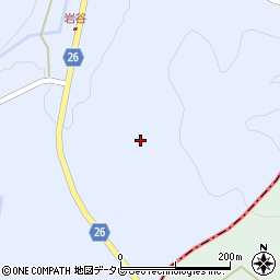 佐賀県伊万里市大川内町甲岩谷76-1周辺の地図