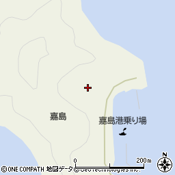 愛媛県宇和島市戸島3801周辺の地図