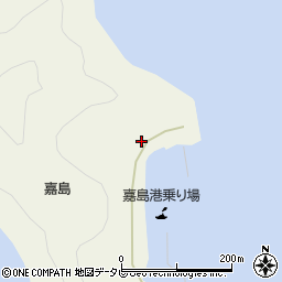 愛媛県宇和島市戸島3738周辺の地図