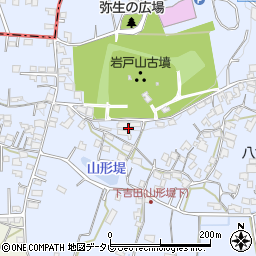 福岡県八女市吉田1396周辺の地図