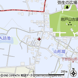 福岡県八女市吉田1329周辺の地図