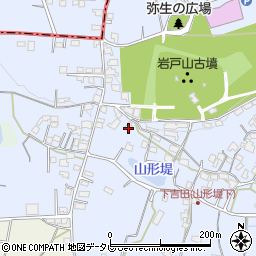 福岡県八女市吉田1409周辺の地図