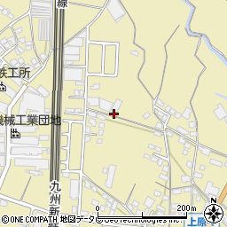 福岡県筑後市熊野1372周辺の地図