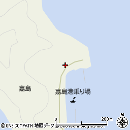 愛媛県宇和島市戸島3735周辺の地図