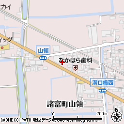 ファミリーマート佐賀諸富店周辺の地図