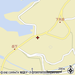 長崎県佐世保市小佐々町矢岳232周辺の地図