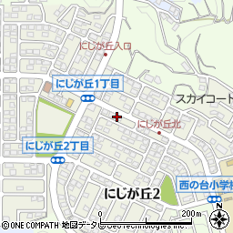 西の台湘南学習塾周辺の地図