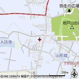 福岡県八女市吉田1331周辺の地図