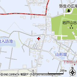 福岡県八女市吉田1339周辺の地図