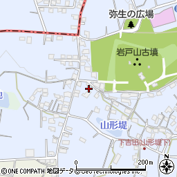 福岡県八女市吉田1410周辺の地図