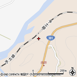 松野町役場　森の国ふれあいセンター周辺の地図